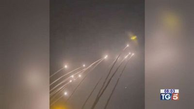 200 missili dall'Iran Scudo israeliano regge