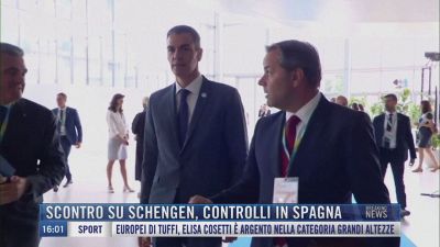 Breaking News delle 16.00 | Scontro su Schengen, controlli in Spagna