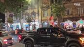 Tbilisi, entusiasmo in città dopo la qualificazione