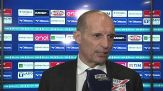 Allegri: "Primo tempo troppo brutto"