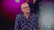 Biagio Antonacci in studio al Tg5