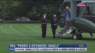Breaking News delle 11.00 | Usa: "Pronti a difendere Israele"