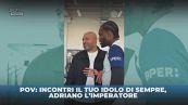Thuram e Adriano, incontro speciale