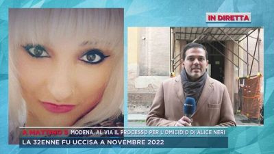 Modena, al via il processo per l'omicidio di Alice Neri
