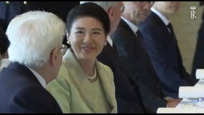 Tokyo, Mattarella incontra l'imperatore Naruhito al Palazzo Imperiale