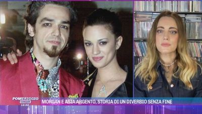 Morgan e Asia Argento, storia di un diverbio senza fine