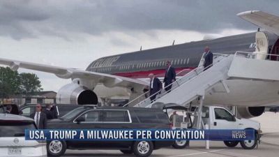 Breaking News delle 14.00 | Usa, Trump a Milwaukee per convetion