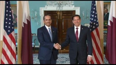 M.O., premier Qatar Al Thani incontra a Washington Marco Rubio