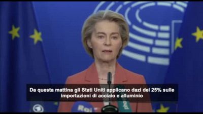 Dazi Usa, von der Leyen: dall'Ue contromisure forti ma proporzionate