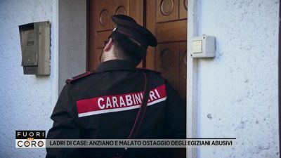Ladri di case: anziano e malato ostaggio degli egiziani abusivi