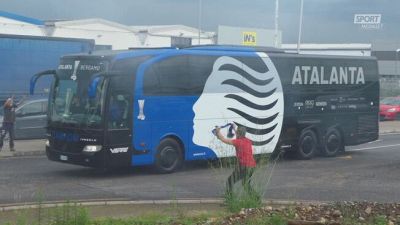 Atalanta, tifosi in delirio a Zingonia