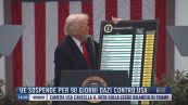 Breaking News delle 14.00 | Ue sospende per 90 giorni dazi contro Usa