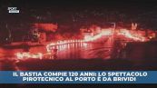 Bastia, spettacolo al porto