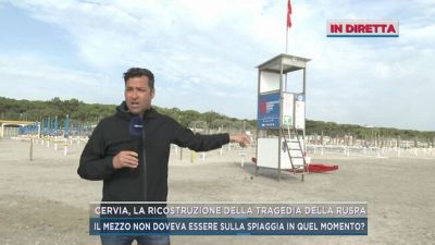 Cervia, la ricostruzione della tragedia della ruspa
