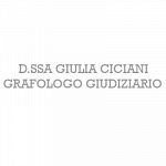 D.ssa Giulia Ciciani - Grafologo Giudiziario