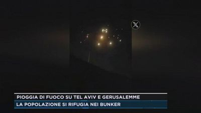 Pioggia di fuoco su Tel Aviv e Gerusalemme
