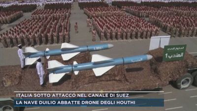 Italia sotto attacco nel canale di Suez