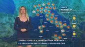 Tempo stabile e temperature in aumento
