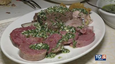 Bollito con salsa verde