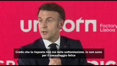 Macron: dobbiamo rifiutare il "vassallaggio felice" verso gli Usa
