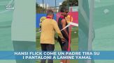 Flick e Yamal come padre e figlio