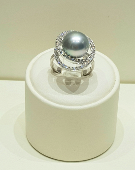 Gioielleria Zaffiro Creazioni Orafe anello con perla