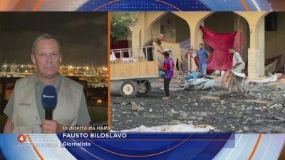 Fausto Biloslavo in diretta da Haifa