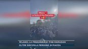 Milano, la preghiera di fine Ramadan