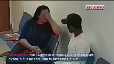 Omicidio Pierina Paganelli, il video di Manuela e Louis in Questura