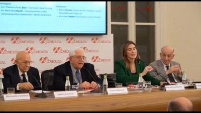 A Roma la presentazione de "Le strutture del potere" del prof. Cassese