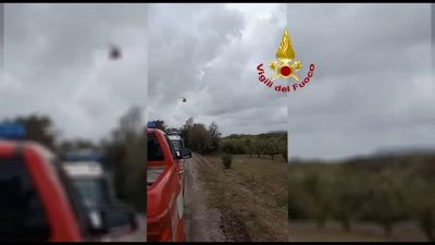 Maltempo in Basilicata, tre persone salvate in elicottero dal fiume