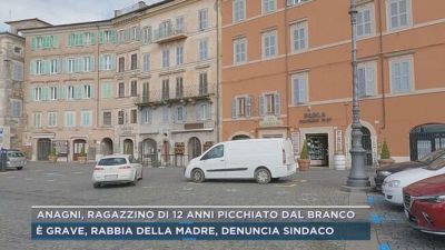 Anagni, ragazzino di 12 anni picchiato dal branco