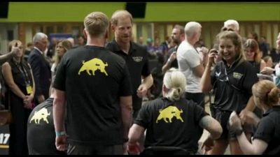 Harry a Birmingham incontra gli atleti degli Invictus Games 2027
