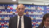 Allegri: "Inter più avanti. Un progetto che parte da Conte"