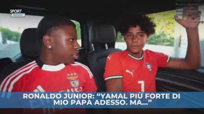 CR7 Junior: "Yamal meglio di papà"