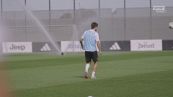 La Juve si allena nel ritiro in Germania