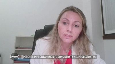 Perché l'impronta 33 non fu considerata nel processo Stasi