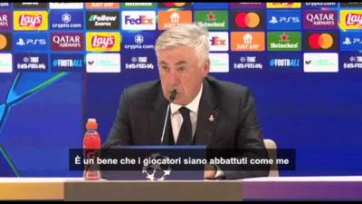 Ancelotti dopo il 3-1 del Milan sul Real: "la notte sarà lunga"