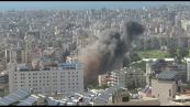 Massicci bombardamenti israeliani su Beirut, "centinaia di morti"