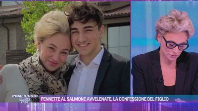 Pennette al salmone avvelenate, la confessione del figlio