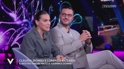 Claudia Dionigi e Lorenzo Riccardi e il loro amore nato a "Uomini e Donne"