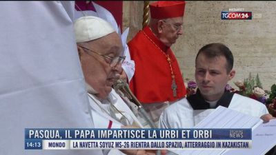 Breaking News delle 14.00 | Pasqua, il Papa impartisce la Urbi et Orbi