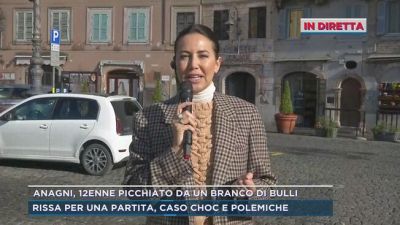 Anagni, 12enne picchiato da un branco di bulli