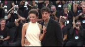 Venezia, Nanni Moretti sul red carpet con Jasmine Trinca e Louis Garrel