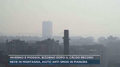 Inverno e pioggia, ritorno dopo il caldo record