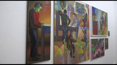 Salvo pittore concettuale: un'antologica alla Pinacoteca Agnelli