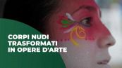 Corpi trasformati in opere d'arte, per il Festival del Body Paint