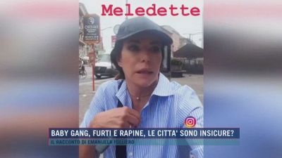 Baby gang, furti e rapine, le città sono insicure?
