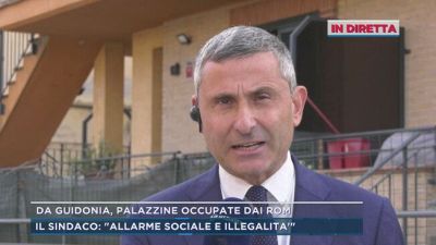 Guidonia, il sindaco: "Allarme sociale e illegalità"