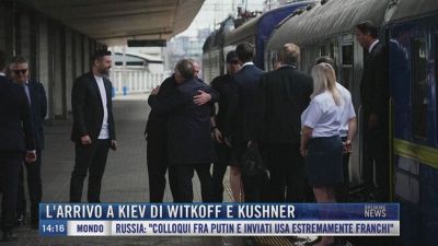 Breaking News delle 14.00 | L'arrivo a Kiev di Witkoff e Kushner